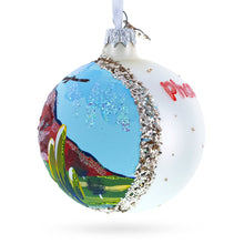 Load image into Gallery viewer, Desert Botanical Garden Phoenix, Arizona Glass Ball Christmas Ornament 3.25 Inches