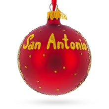 Load image into Gallery viewer, The Alamo, San Antonio, Texas Glass Ball Christmas Ornament 3.25 Inches