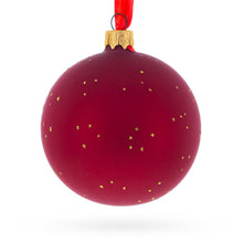 Load image into Gallery viewer, Culinary Artist Chief Handcrafted Glass Ball Christmas Ornament 3.25 Inches