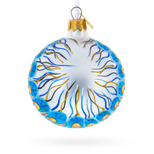 Load image into Gallery viewer, Peacock Glittered Glass Ball Christmas Ornament 3.25 Inches