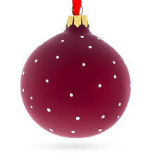 Load image into Gallery viewer, K-9 Police Officer with Dog Glass Ball Christmas Ornament 3.25 Inches