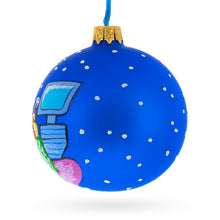 Load image into Gallery viewer, Cashier Glass Christmas Ornament 3.25 Inches