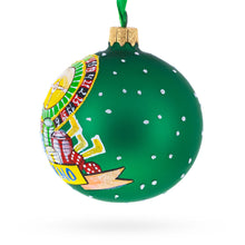 Load image into Gallery viewer, Casino Roulette Table Glass Ball Christmas Ornament 3.25 Inches