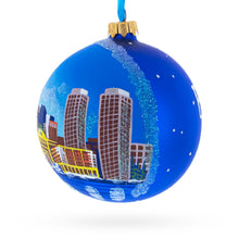Load image into Gallery viewer, Boston, Massachusetts Glass Ball Christmas Ornament 3.25 Inches