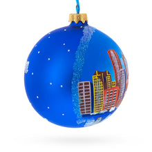 Load image into Gallery viewer, Boston, Massachusetts Glass Ball Christmas Ornament 3.25 Inches