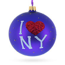Load image into Gallery viewer, Best of New York City Glass Ball Christmas Ornament 4 Inches