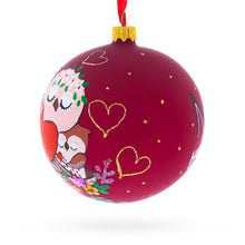 Load image into Gallery viewer, Mother's Day Glass Ball Christmas Ornament 4 Inches
