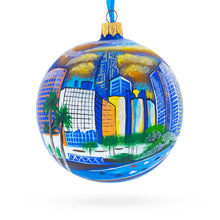 Load image into Gallery viewer, I Love Los Angeles, California Glass Ball Christmas Ornament 4 Inches