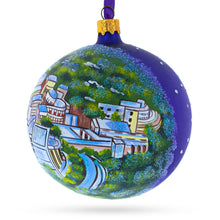 Load image into Gallery viewer, Los Angeles, California, USA Glass Ball Christmas Ornament 4 Inches