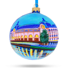 Load image into Gallery viewer, Louvre Museum, Paris, France Glass Ball Christmas Ornament 4 Inches