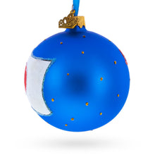 Load image into Gallery viewer, Flag of Japan Glass Ball Christmas Ornament 3.25 Inches