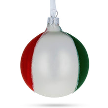 Load image into Gallery viewer, Flag of Mexico Glass Christmas Ornament 3.25 Inches