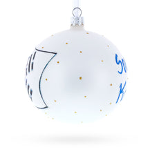 Load image into Gallery viewer, Flag of South Korea Glass Ball Christmas Ornament 4 Inches