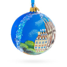 Load image into Gallery viewer, La Sagrada Familia, Barcelona, Spain Glass Ball Christmas Ornament 4 Inches