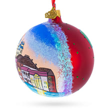 Load image into Gallery viewer, Venetia, Italy Glass Ball Christmas Ornament 4 Inches