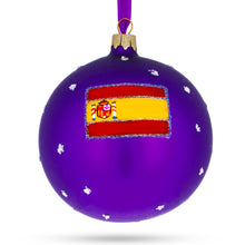 Load image into Gallery viewer, Gran Via, Madrid, Spain Glass Ball Christmas Ornament 4 Inches