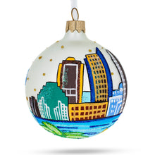 Load image into Gallery viewer, Sacramento, California, USA Glass Christmas Ornament 3.25 Inches
