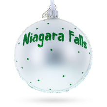 Load image into Gallery viewer, Niagara Falls, USA / Canada Glass Ball Christmas Ornament 4 Inches