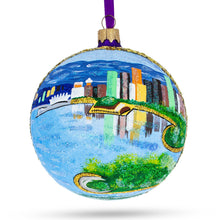 Load image into Gallery viewer, Stanley Park, Vancouver, Canada Glass Ball Christmas Ornament 4 Inches