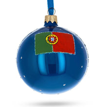 Load image into Gallery viewer, Alfama, Lisbon, Portugal Glass Ball Christmas Ornament 3.25 Inches