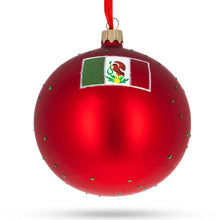 Load image into Gallery viewer, Zocalo, Mexico City, Mexico Glass Ball Christmas Ornament 4 Inches