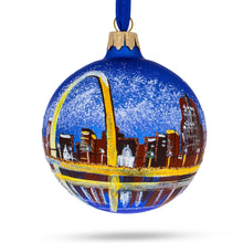 Load image into Gallery viewer, Gateway Arch, St. Louis, Missouri Glass Ball Christmas Ornament 3.25 Inches