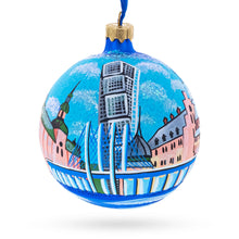 Load image into Gallery viewer, Vadstena Castle, Stockholm, Sweden Glass Ball Christmas Ornament 4 Inches