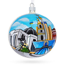 Load image into Gallery viewer, Kyiv, Ukraine Glass Ball Christmas Ornament 4 Inches