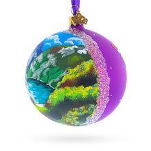 Load image into Gallery viewer, Geirangerfjord, Norway Glass Ball Christmas Ornament 4 Inches