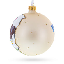 Load image into Gallery viewer, Illinois State, USA Glass Ball Christmas Ornament 4 Inches