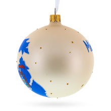 Load image into Gallery viewer, Michigan State, USA Glass Ball Christmas Ornament 4 Inches