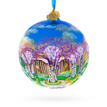Load image into Gallery viewer, Botanic Gardens, Singapore Glass Ball Christmas Ornament 4 Inches