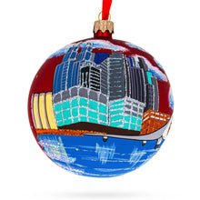Load image into Gallery viewer, Puerto Madero, Buenos Aires, Argentina Glass Ball Christmas Ornament 4 Inches