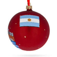 Load image into Gallery viewer, Puerto Madero, Buenos Aires, Argentina Glass Ball Christmas Ornament 4 Inches