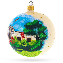 Load image into Gallery viewer, Museo Larco, Lima, Peru Glass Ball Christmas Ornament 4 Inches