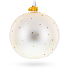 Load image into Gallery viewer, 1869 'The Magpie' by Claude Oscar Monet Glass Ball Christmas Ornament 4 Inches