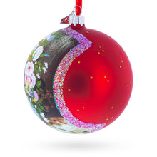 Load image into Gallery viewer, 1866 'Spring Bouquet' by Pierre Auguste Renoir Glass Ball Christmas Ornament 4 Inches