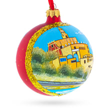 Load image into Gallery viewer, Jaffa Old City, Tel Aviv, Israel Glass Ball Christmas Ornament 4 Inches