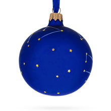 Load image into Gallery viewer, Aquarius Zodiac Horoscope Sign Glass Ball Christmas Ornament 3.25 Inches