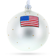 Load image into Gallery viewer, Democratic Donkey Glass Ball Christmas Ornament 4 Inches