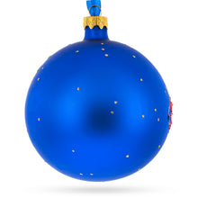 Load image into Gallery viewer, Romantic Hot Air Balloon Design Glass Ball Christmas Ornament 4 Inches