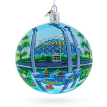 Load image into Gallery viewer, Botanical Garden in St. Louis, Missouri Glass Ball Christmas Ornament 4 Inches