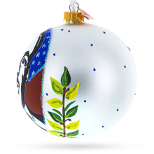 Load image into Gallery viewer, Martin Luther King Jr. Glass Ball Christmas Ornament 4 Inches