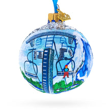 Load image into Gallery viewer, Matterhorn, Zermatt, Switzerland Glass Ball Christmas Ornament 3.25 Inches