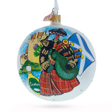 Load image into Gallery viewer, Scottish Heritage Glass Christmas Ornament 4 Inches (Imperfections)