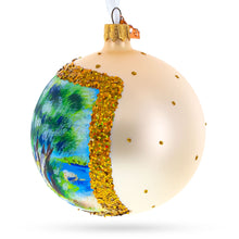 Load image into Gallery viewer, 1883 Pierre-Auguste Renoir "Landscape on the Coast, near Menton" Glass Ball Christmas Ornament 4 Inches