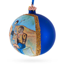 Load image into Gallery viewer, 1905 "Girl on a Ball" by Pablo Picasso Glass Ball Christmas Ornament 4 Inches