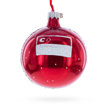 Load image into Gallery viewer, Art Science Museum, Marina Bay, Singapore Glass Ball Christmas Ornament 3.25 Inches