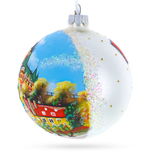 Load image into Gallery viewer, Old Quebec City, Canada Glass Ball Christmas Ornament 4 Inches
