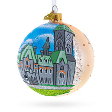 Load image into Gallery viewer, Parliament Hill and Buildings, Ottawa, Canada Glass Ball Christmas Ornament 4 Inches